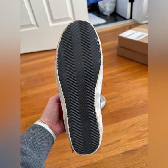 Golden Goose sneakers size 41. Blue snakeskin with red laces. - Picture 6 of 8